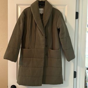 Madewell Lightspun Dumont Quilted Jacket XS NWT